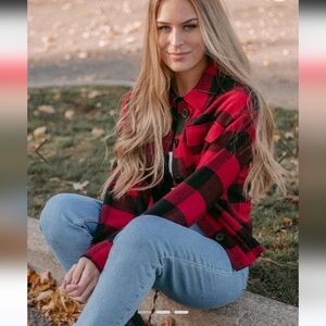 Only Plaid Jacket Size 40